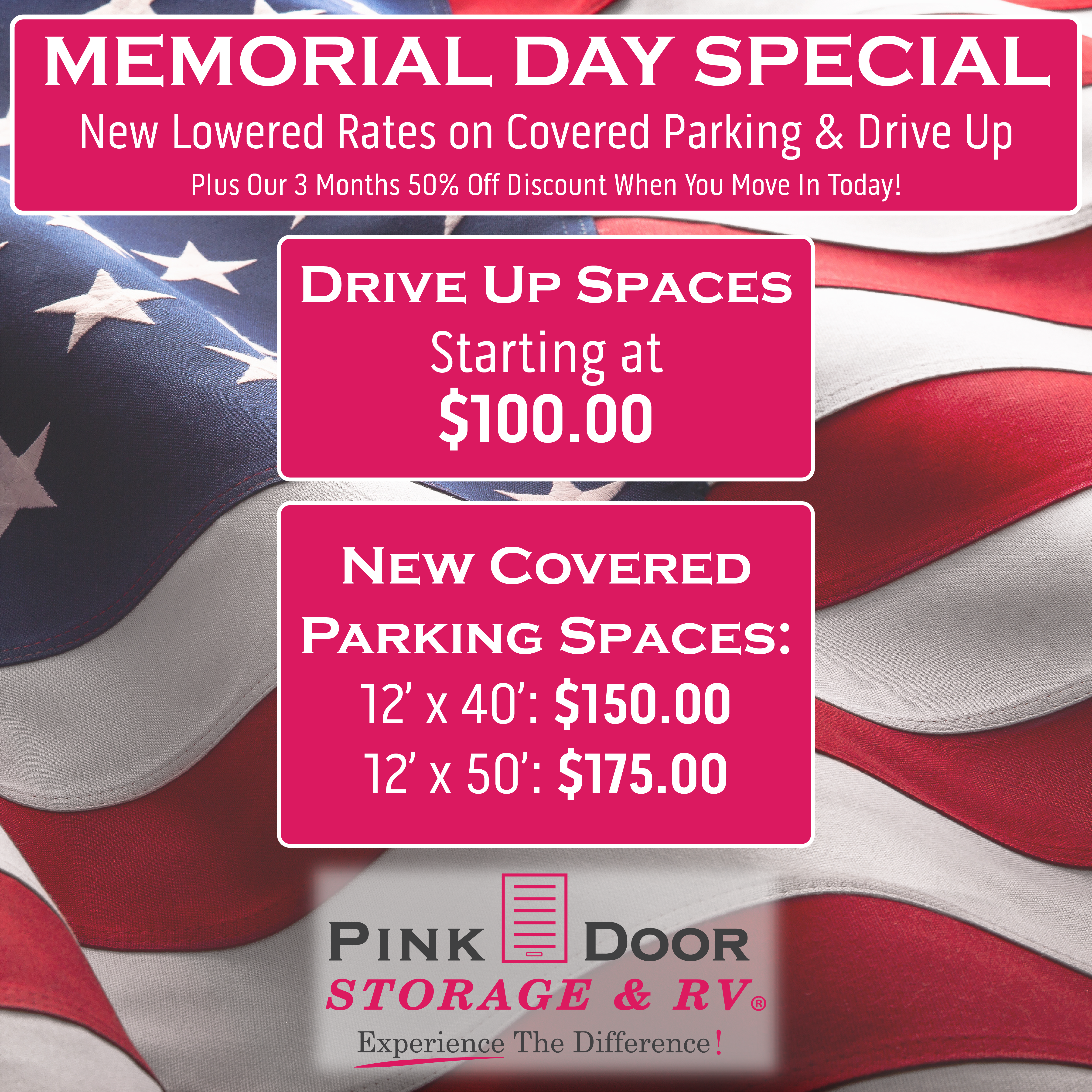 Covered Parking and Drive Up Self Storage Units In Clinton, UT